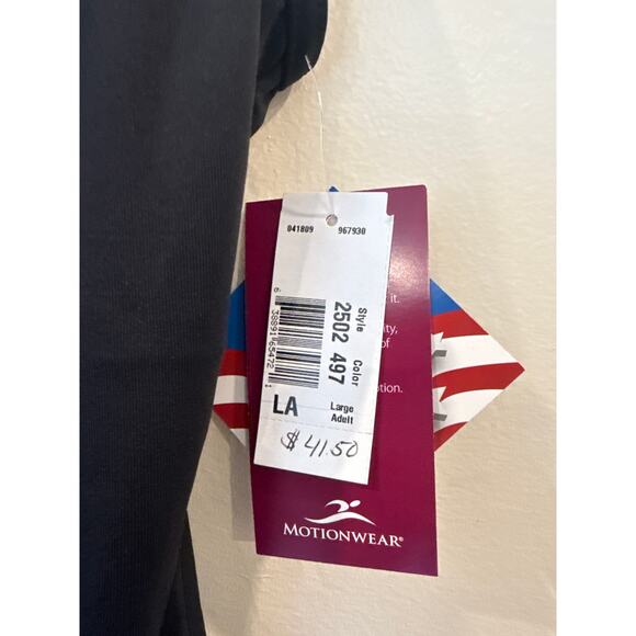 NWT Motionwear black camisole leotard AL - Picture 4 of 8